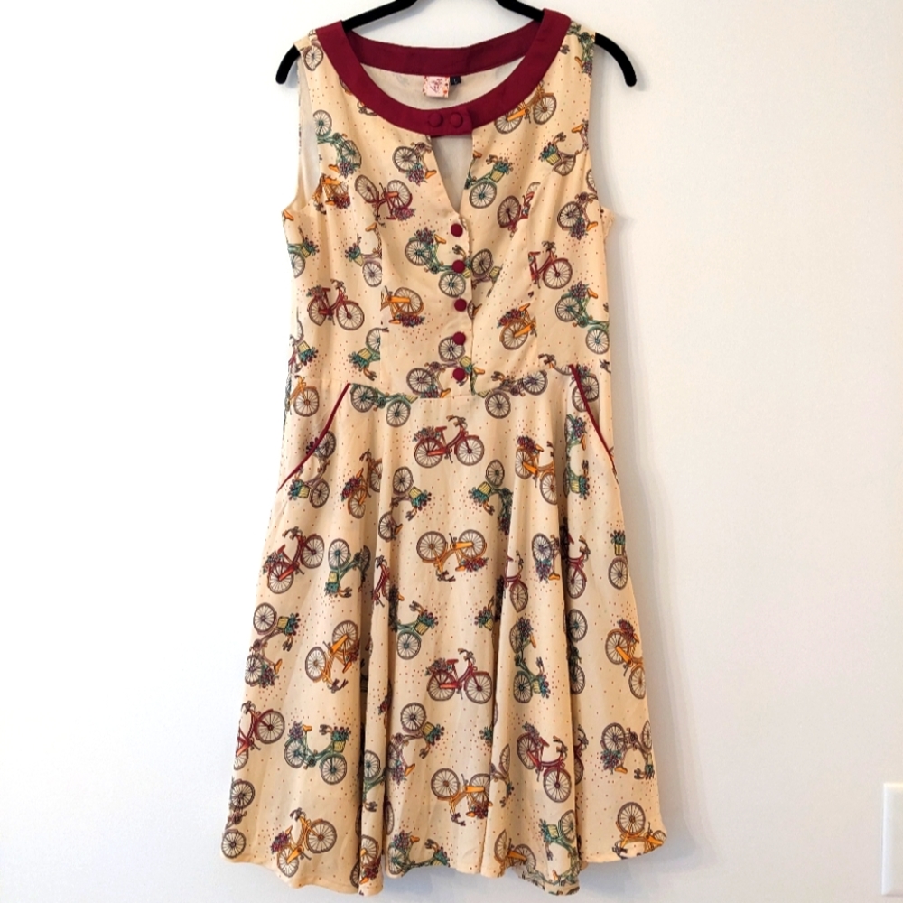 ModCloth Dancing Days Bicycle dress
